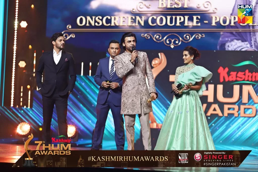 The winners of 7th Hum Awards