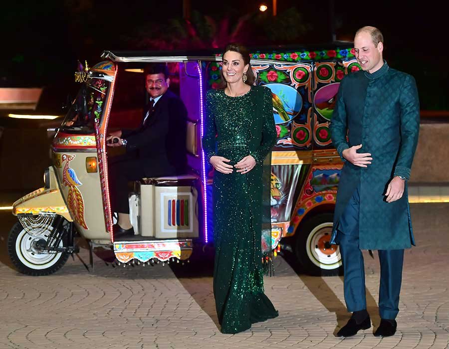journey of Duke and Duchess of Cambridge in Pakistan
