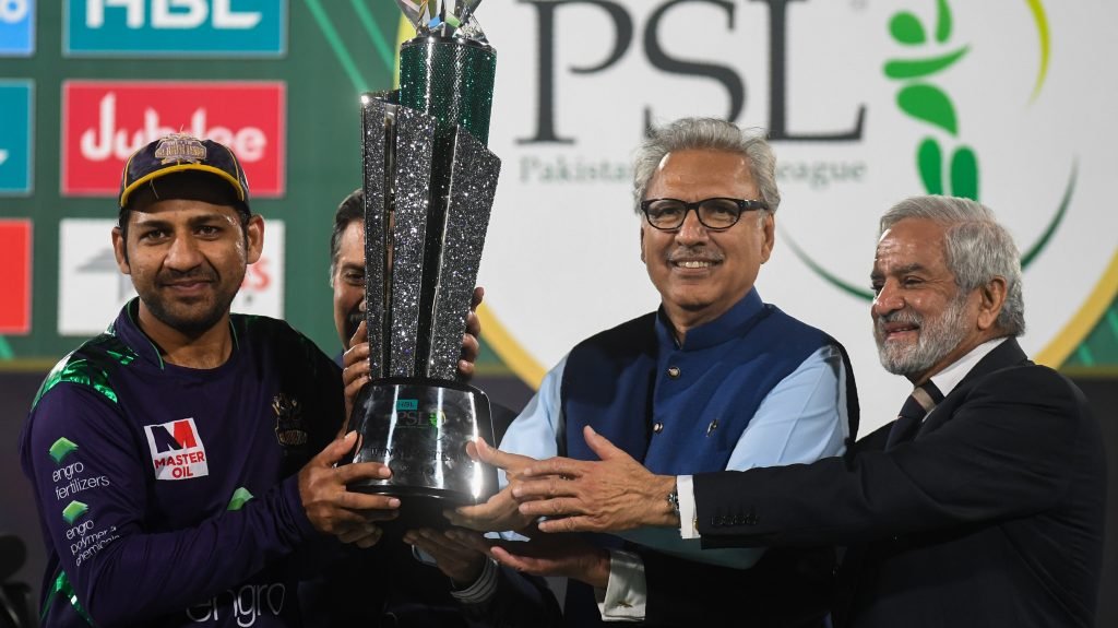 PSL 5 trophy unveiled at National Stadium