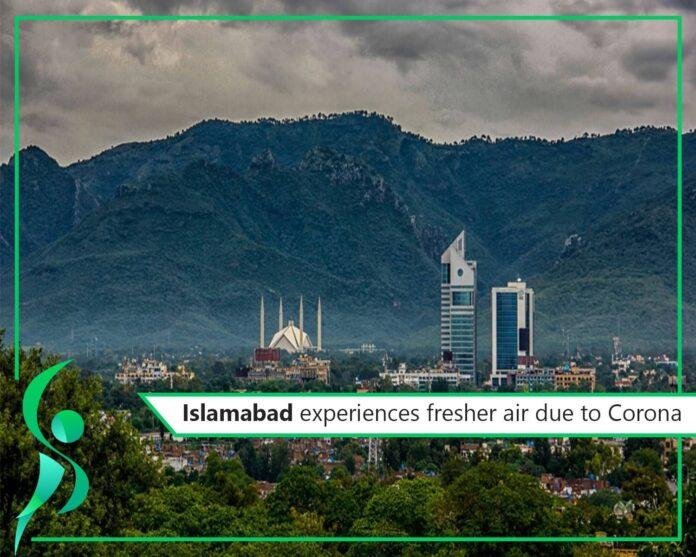 Virtual lockdown in Islamabad shows a drastic decline in air pollution