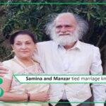 Veteran actors Samina and Manzar tied the knot