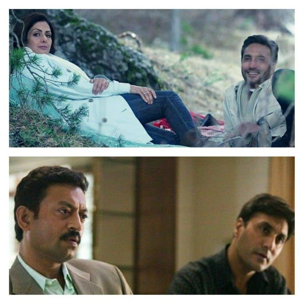 Adnan Siddiqui with his late co-actors.
