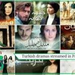 Turkish dramas streamed in Pakistan.n