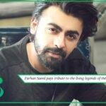 Farhan saeed pays tribute to legends of the country.