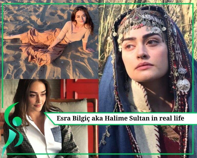 Esra Bilgic aka Halime Sultan in Real Life