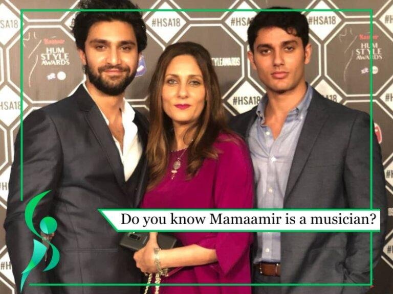 Ahad Raza Mir’s Mother Samra Raza Mir is a musician.