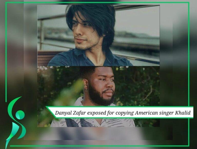 Danyal Zafar exposed for copying American singer Khalid