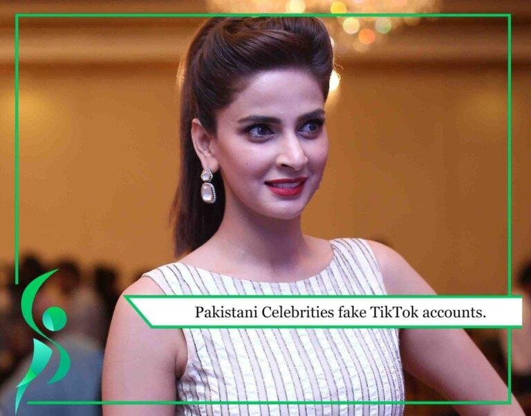 Pakistani Celebrities fake TikTok accounts.