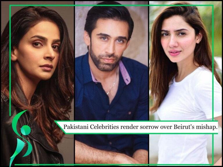 Pakistani Celebrities render sorrow over Beirut’s mishap.