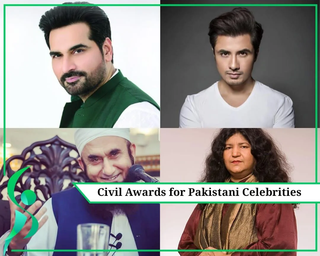 Civil awards for Pakistani celebrities