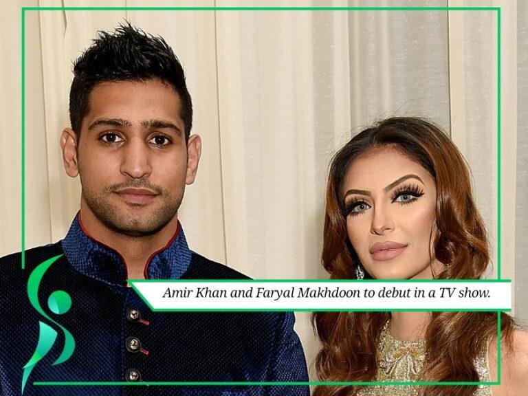 The gorgeous duo, Amir Khan and Faryal Makhdoom to mark debut in a TV show