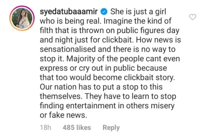 Nimra Ali Collapse In Tears After Cyber Bullying