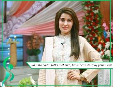 Shaista Lodhi talks mehendi