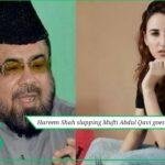 hareem shah slapping mufti abdul qavi goes viral