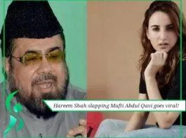 hareem shah slapping mufti abdul qavi goes viral