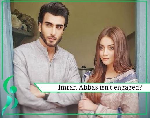 Imran Abbas cleared up rumours about his engagement with Alizeh Shah