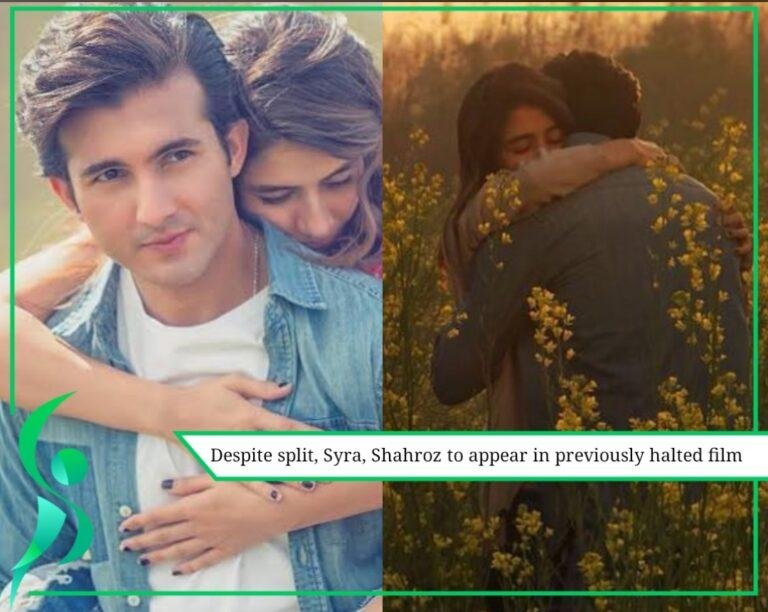 Syra Yousuf and Shehroz Sabzwari  in a movie about winning Back Your EX