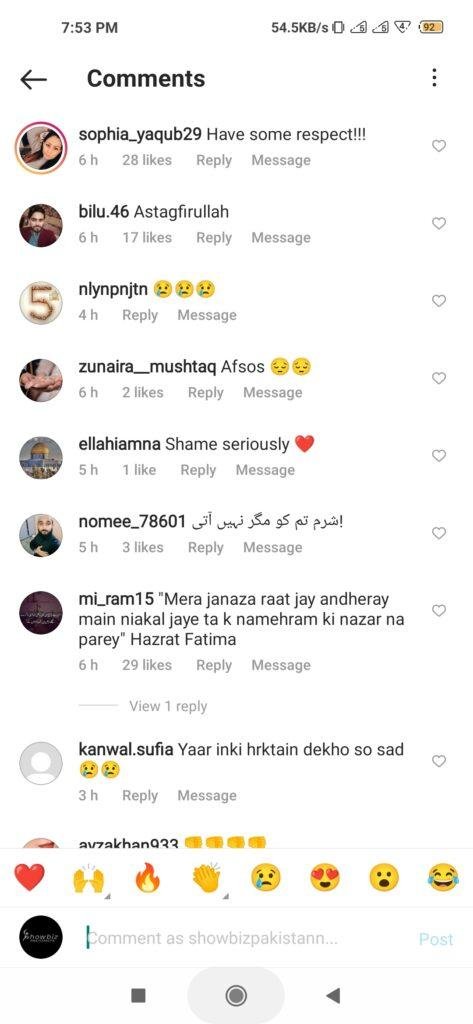 Public Criticism on Aima Baig wearing Imam Zamin in Inappropriate Way
