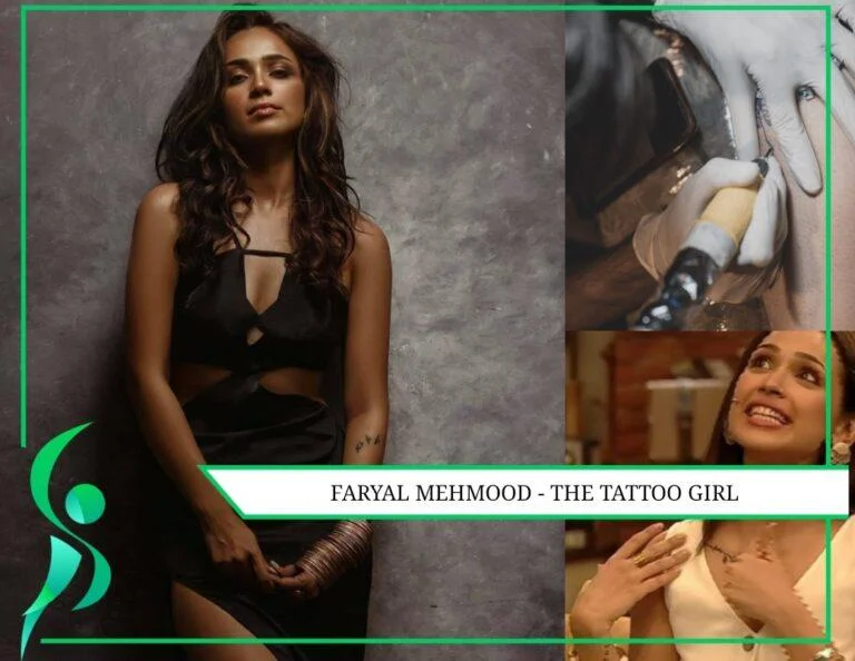 Faryal Mehmood tattoos addiction latest on leg – all tattoos