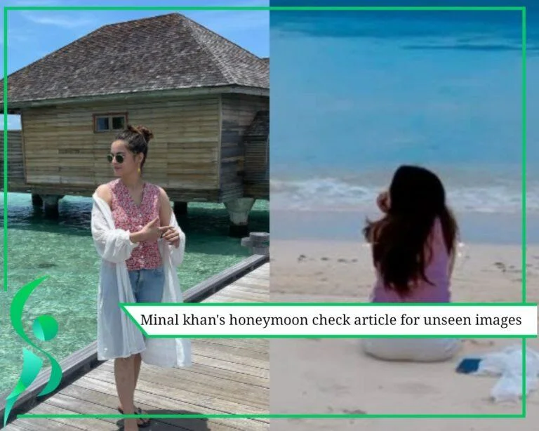 Minal Khan and Ahsan Mohsin Enjoying Honeymoon in Maldives