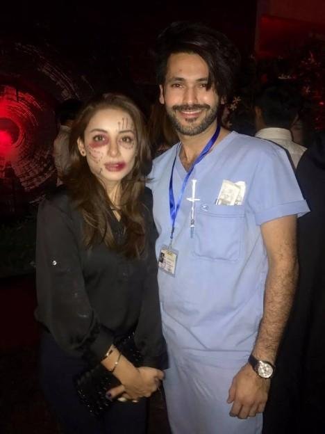 Pakistani Celebrities unrecognisable In Halloween Costumes! PICTURES