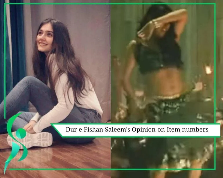 Everything you need to know about Dur E Fishan Saleem’s Item Numbers Opinion