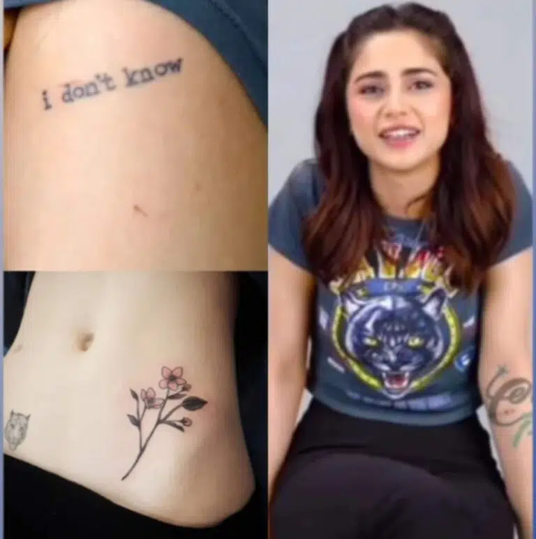 I have 19 tattoos on my body – Aima baig